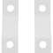 Ekena Millwork Premium Z-Brackets for Barn Door Track (set of 2), Rocket White GB6001TZRW - alternate 1
